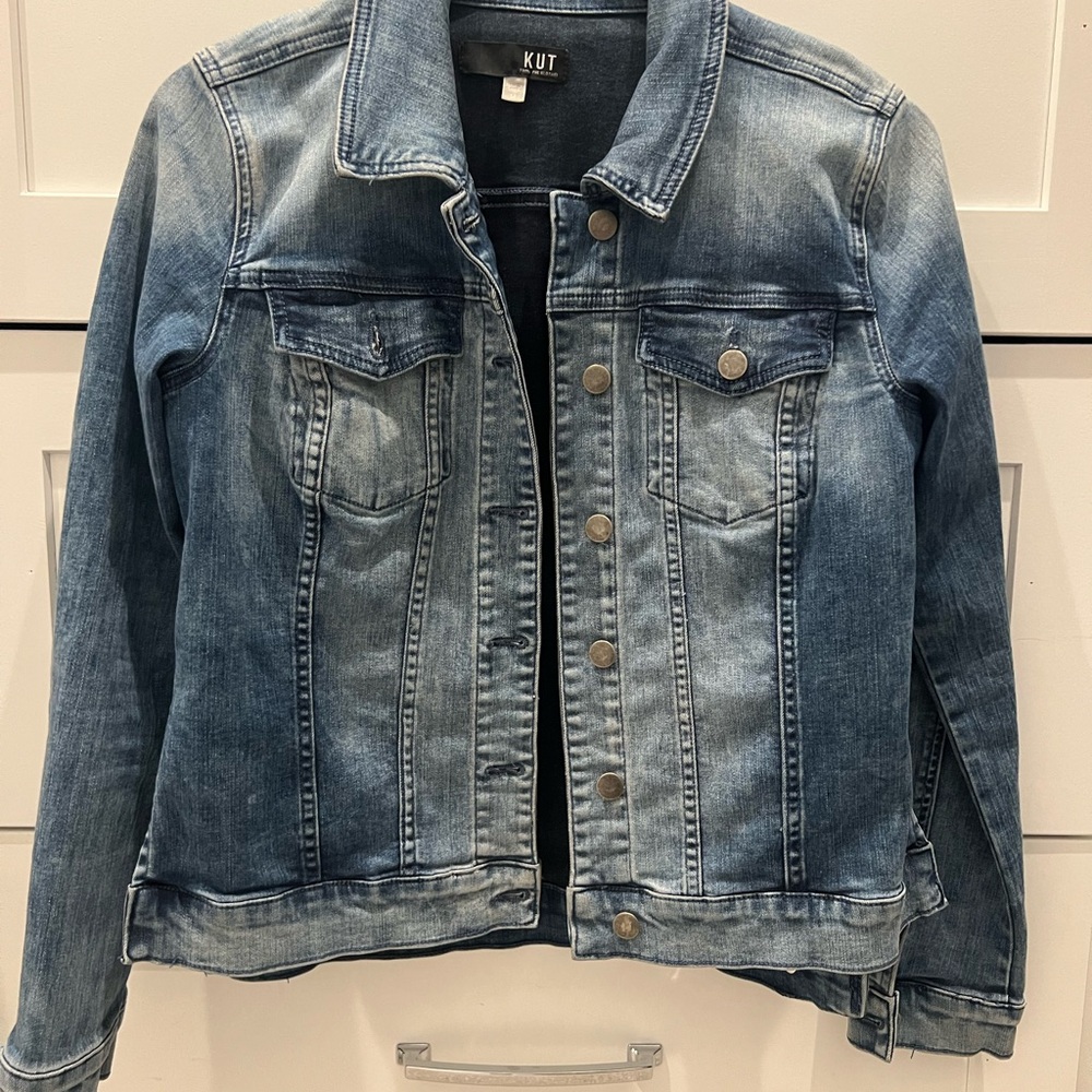 Kut from the Kloth Blue Denim Jacket